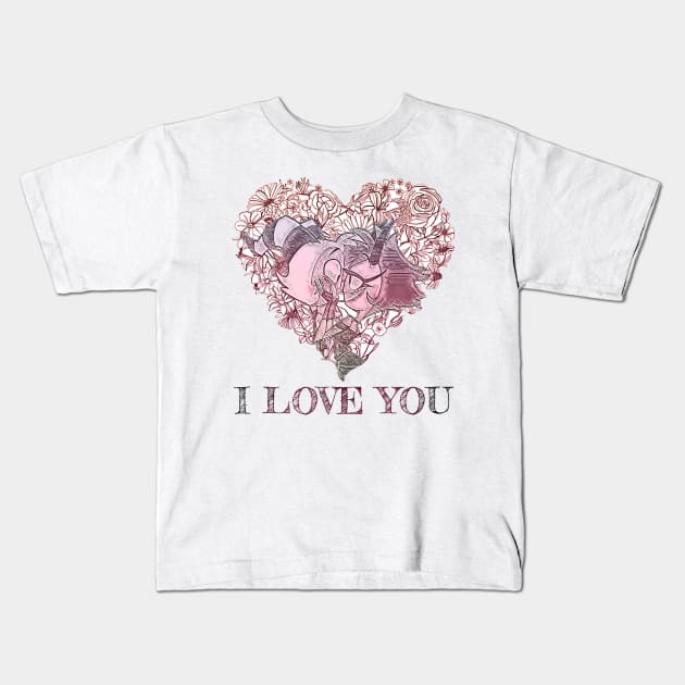 Helluva Boss Moxxie And Millie The Lovers Kids T-Shirt by Pharaoh Shop